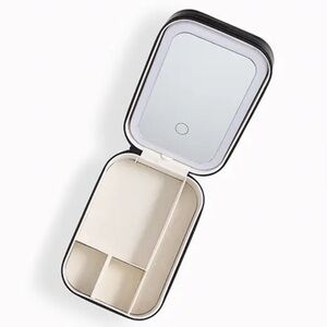 IPSY LED Compact Travel Mirror with Organizer